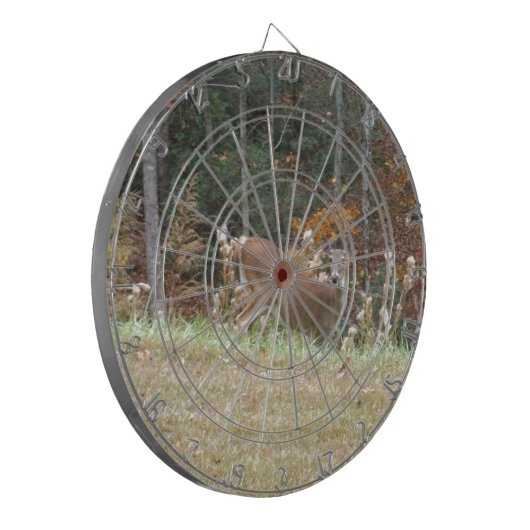 Autumn Deer in het Arrowadmeer GA Dartbord (Voorkant Links)