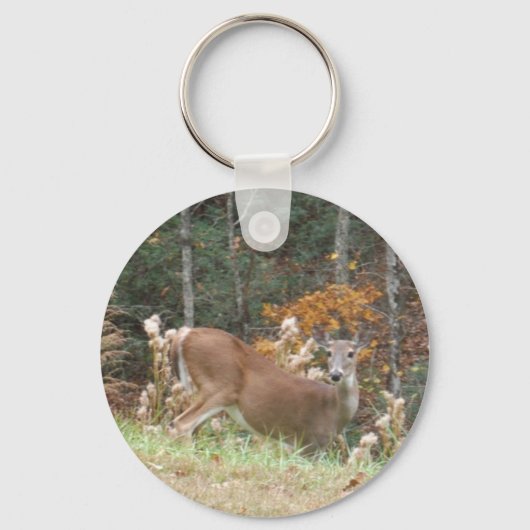 Autumn Deer in het Arrowadmeer GA Sleutelhanger (Voorkant)