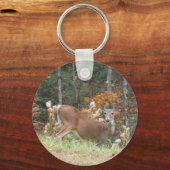 Autumn Deer in het Arrowadmeer GA Sleutelhanger (Voorkant)