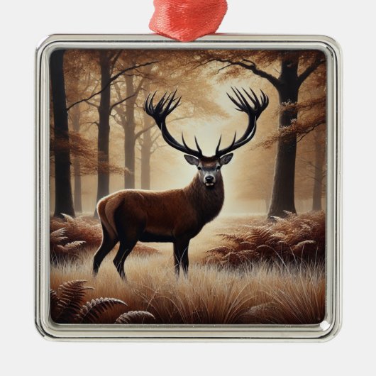 Autumn Deer Ornament (Voorkant)