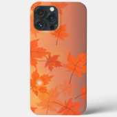 Autumn design with maple leaves and bokeh effect Case-Mate iPhone case (Achterkant)