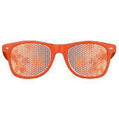 Autumn design with maple leaves and bokeh effect retro zonnebril (Voorkant)