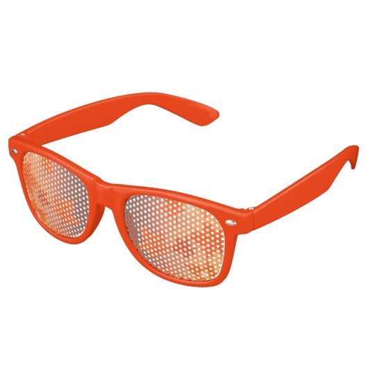 Autumn design with maple leaves and bokeh effect retro zonnebril (Gekanteld)