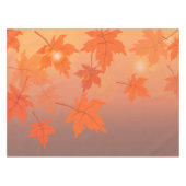Autumn design with maple leaves and bokeh effect tafelkleed (Voorkant (Horizontaal))