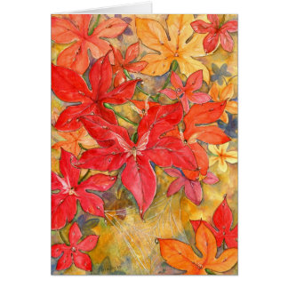 "Autumn Dew"-kaart