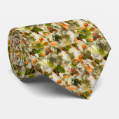 Autumn Dream Abstracte Waterverf designer Stropdas (Opgerold)