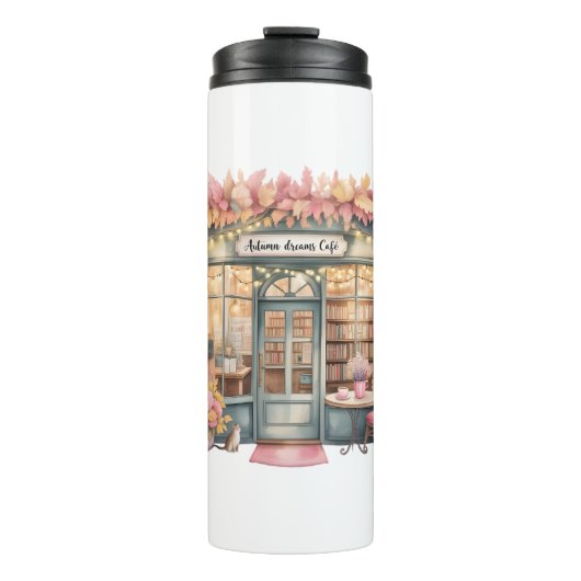 Autumn Dreams Café  Bouteilles isothermes Thermosbeker (Voorkant)