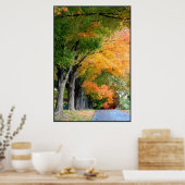 Autumn Drive Poster (Keuken)