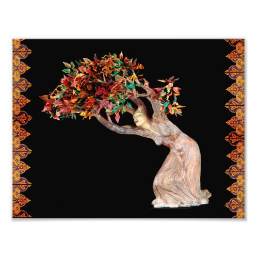 Autumn Dryad afdrukbaar Poster (Voorkant)