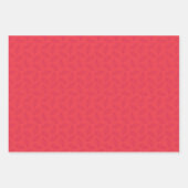 Autumn eikenhouten inpakpapier - pruim/blauwgroen/ (Voorkant)