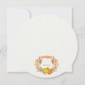 Autumn Elements Uitnodiging (Achterkant)