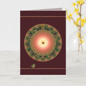 Autumn Equinox Kaart (Gele Bloem)