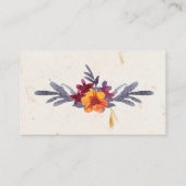 Autumn Essence Wedding Registry Kaarten (Achterkant)