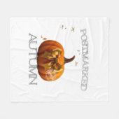 Autumn Essential T-Shirt Fleece Deken (Voorkant (Horizontaal))