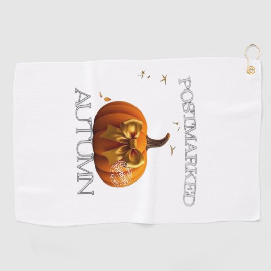 Autumn Essential T-Shirt Golfhanddoek (Horizontaal)