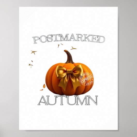 Autumn Essential T-Shirt Poster (Voorkant)