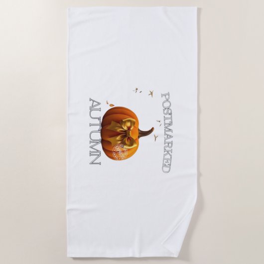 Autumn Essential T-Shirt Strandlaken (Voorkant)