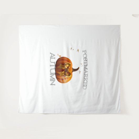 Autumn Essential T-Shirt Wandkleed (Voorkant (horizontaal))