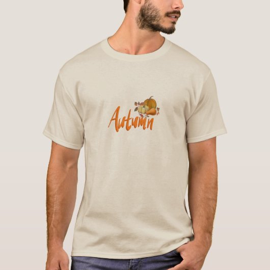 Autumn Esthetisch T-shirt – Gezellig Seizoensgebon (Voorkant)