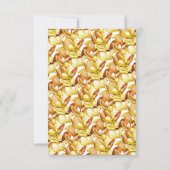 Autumn Eucalyptus Greenery Baby shower-uitnodiging (Achterkant)