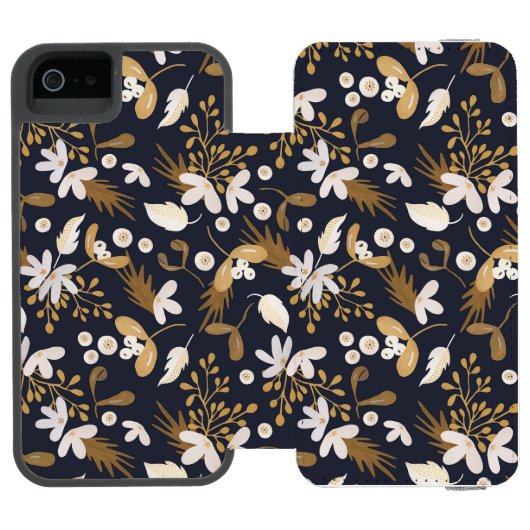 Autumn Evening Bloom Incipio iPhone Portemonnee Hoesje (Agenda Open)