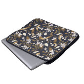 Autumn Evening Bloom Laptop Sleeve (Voorkant onderkant)