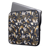 Autumn Evening Bloom Laptop Sleeve (Voorkant Links)