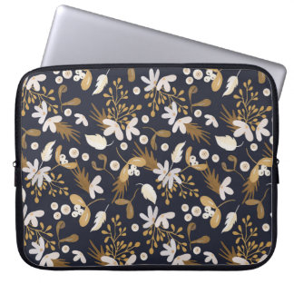 Autumn Evening Bloom Laptop Sleeve