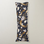 Autumn Evening Bloom Lichaamskussen (Voorkant Verticaal)