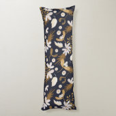 Autumn Evening Bloom Lichaamskussen (Achterkant (Verticaal))