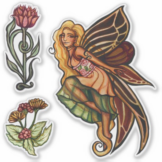 Autumn Fae Sticker (Voorkant)