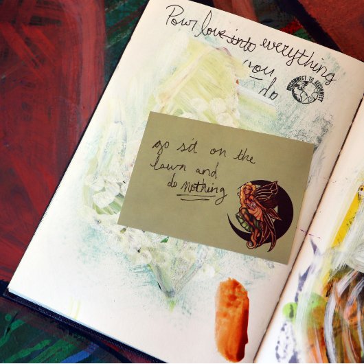 Autumn Faerie Post-it® Notes