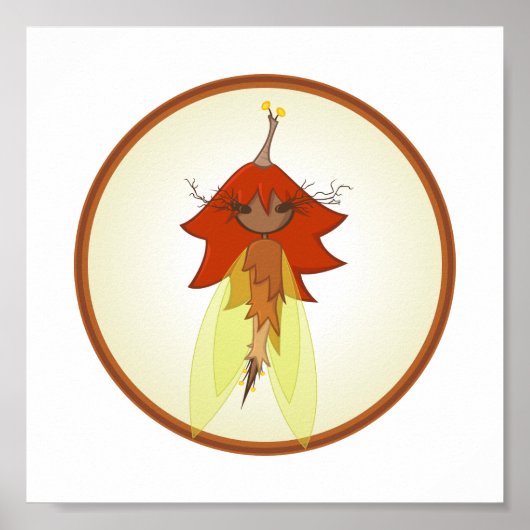 Autumn Faerie Print (Voorkant)