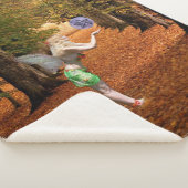 Autumn Faerie Sherpa Deken (3/4)