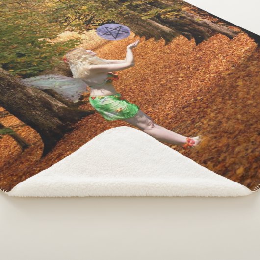 Autumn Faerie Sherpa Deken (3/4)