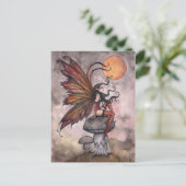 Autumn Fairy Briefkaart beroemd gemaakt door Molly (Staand voorkant)
