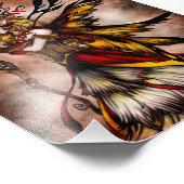 Autumn Fairy Foto Afdruk (Hoek)