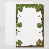 Autumn Fairy Pumpkin Cottage Briefpapier (Voorkant / Achterkant)
