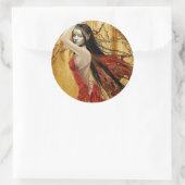 Autumn Fairy Sticker (Tas)