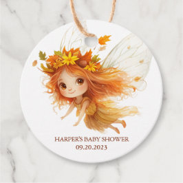 Autumn Fairy Woodland Bedankjes Labels