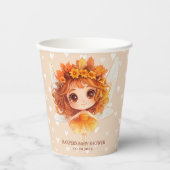 Autumn Fairy Woodland Papieren Bekers (Voorkant)