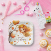 Autumn Fairy Woodland Papieren Bordje (Feest)