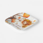 Autumn Fairy Woodland Papieren Bordje (Gebogen)