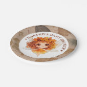 Autumn Fairy Woodland Papieren Bordje (Gekanteld)