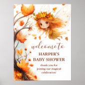 Autumn Fairy Woodland Poster (Voorkant)
