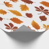 Autumn Fairytale Dreamy Fall Forest and Soft  Cadeaupapier (Hoek)