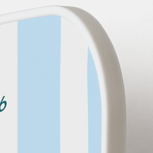 Autumn - Fall Coastal Chic Beach Club Pickleball Paddle (Links Detail)