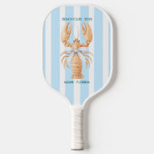 Autumn - Fall Coastal Chic Beach Club Pickleball Paddle (Voorkant)