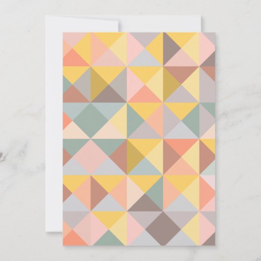 Autumn Fall Fete Party Gathering Simple Modern Kaart (Achterkant)