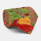 Autumn-Fall, fine art by Tom Thomson, Stropdas (Opgerold)